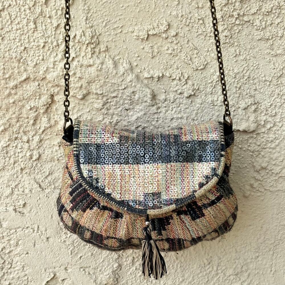 Black & Tan Mossimo Cross Body Purse